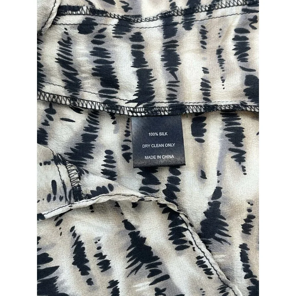 Reformation Silk Cami Women’s Sz Sm‎ Sleeveless Animal Print V-neck Flowy - Picture 4 of 7